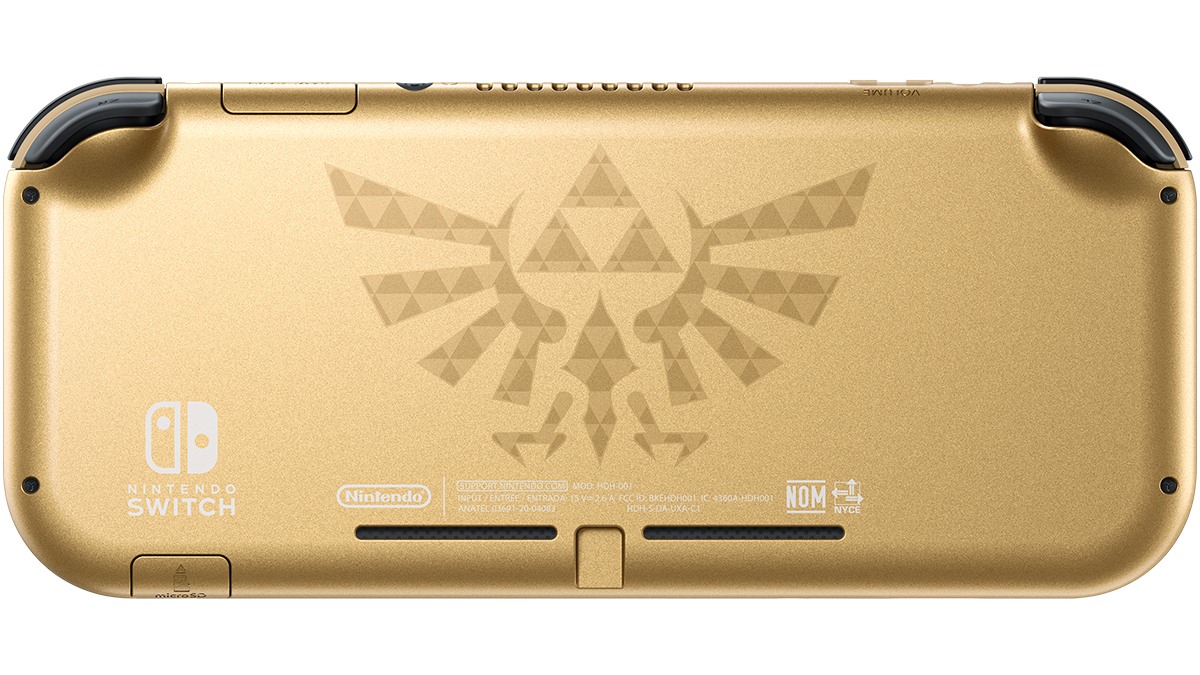 Nintendo Switch Lite: Hyrule Edition with Bonus Nintendo Switch  
