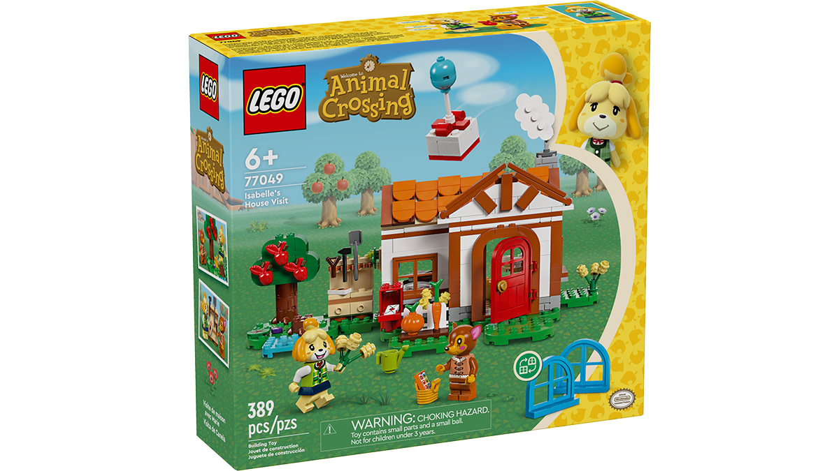 LEGO® Animal Crossing™ Isabelle's House Visit Nintendo Official Site
