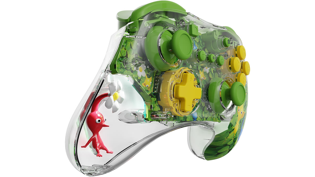 PDP REALMz™ Wireless Controller: Pikmin Clover Patch Nintendo