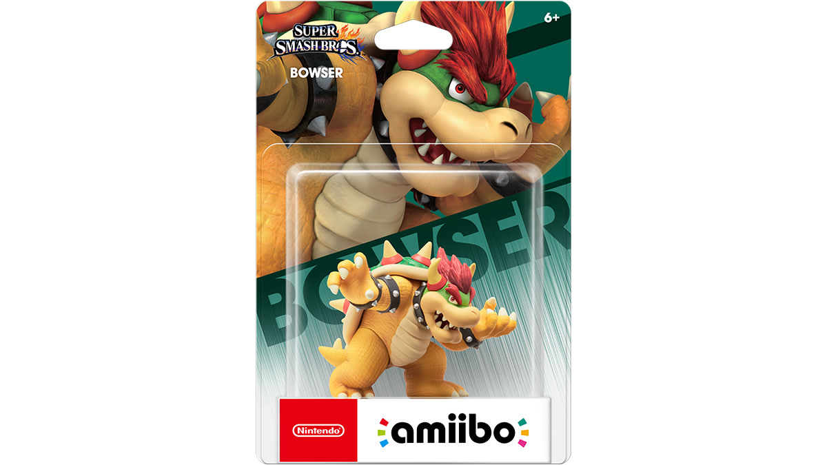 Nintendo Amiibo Figure – Bowser (Super Mario Series) Brand New & Factory Sealed