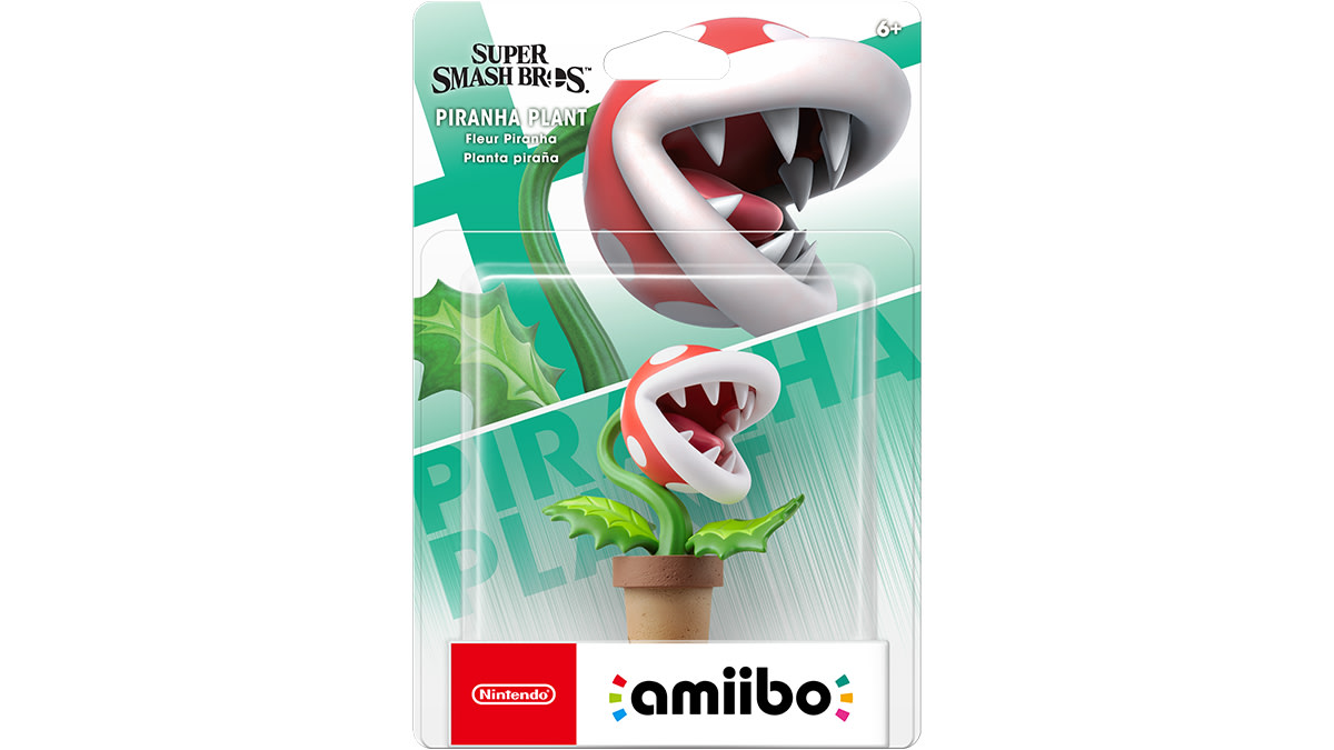 amiibo™ Piranha Plant Super Smash Series Nintendo