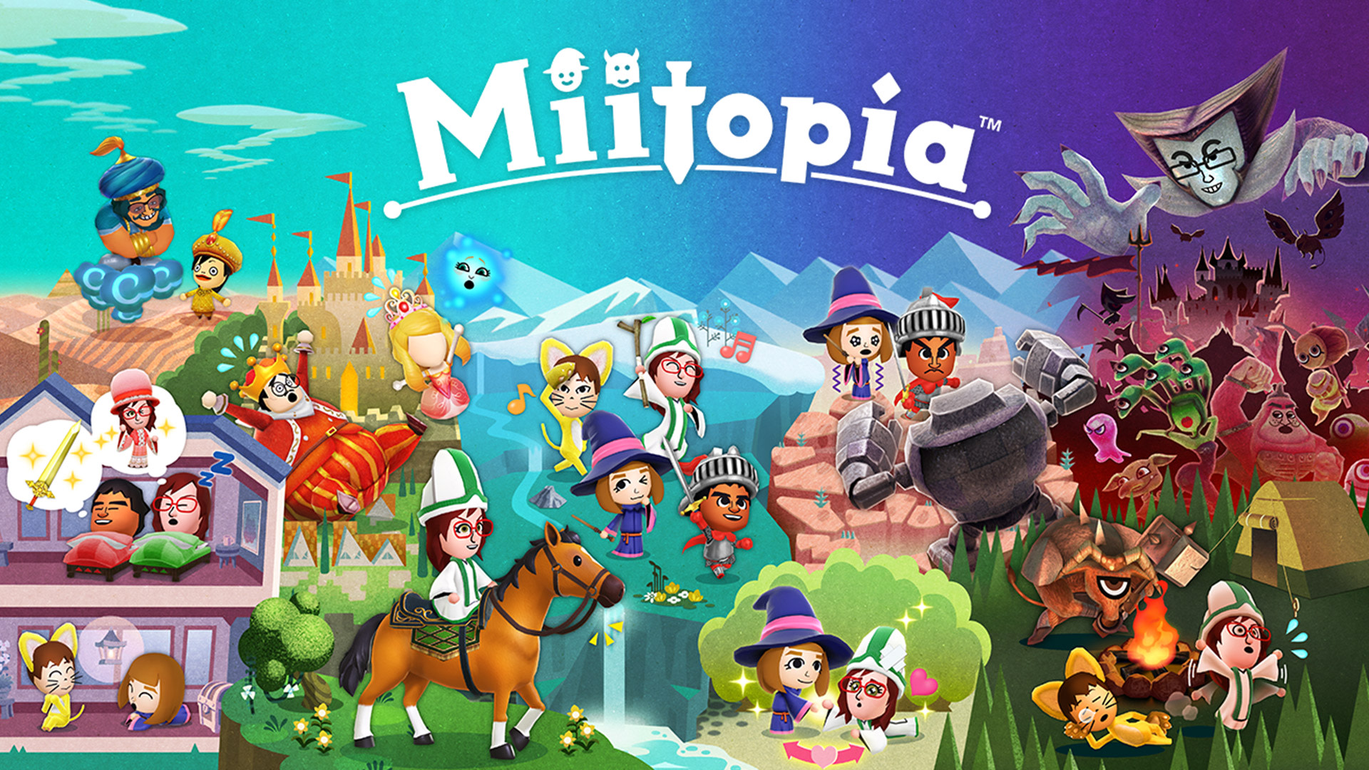 Star in a hilarious adventure in Miitopia - News - Nintendo Official ...