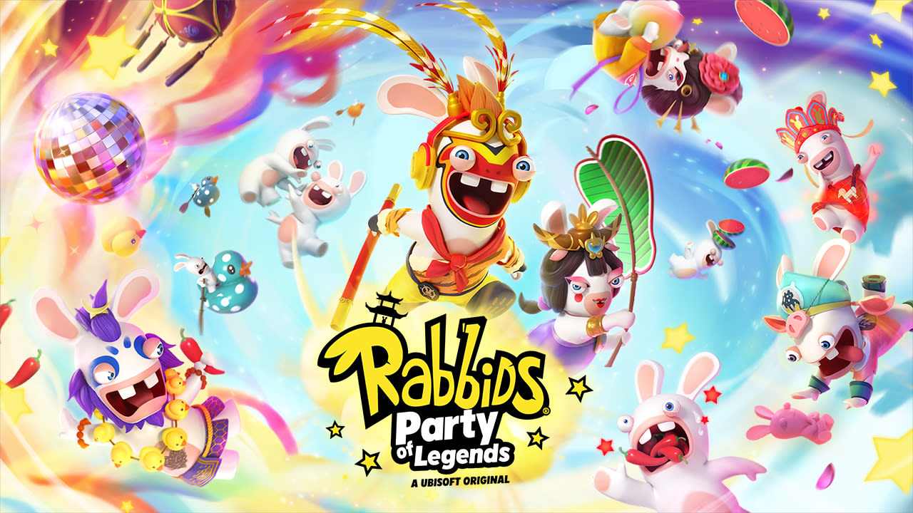 Available now! The Rabbids are back with a chaotic party game for the ...