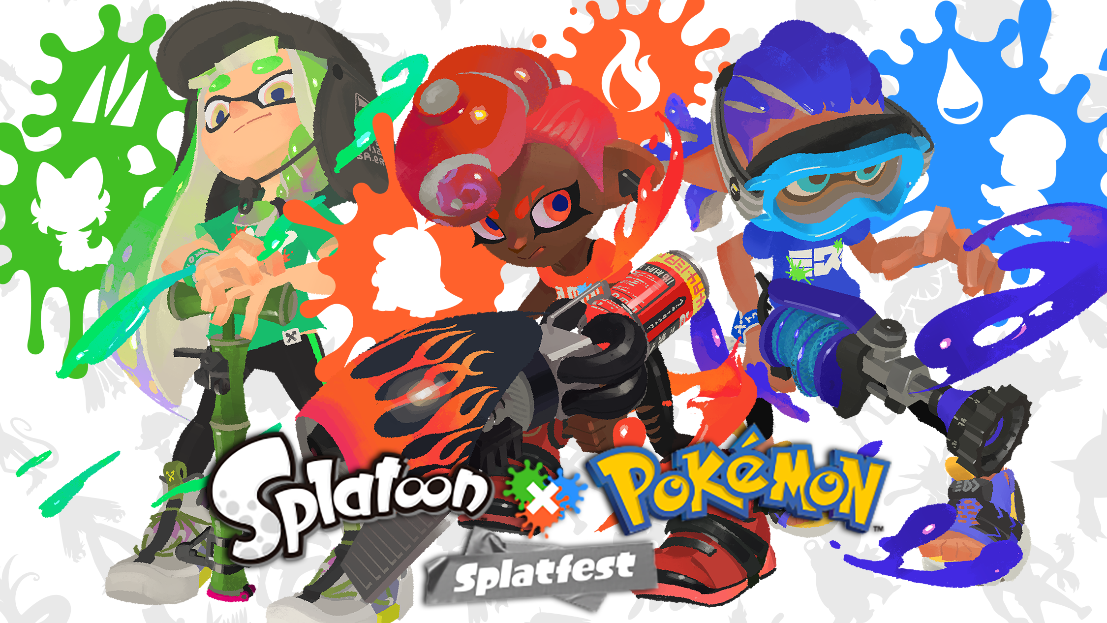 大乱闘スマッシュSPECIAL / Splatoon 3 / ポケモンパール Dive into Splatoon 3 tentacles-first with a Splatoon x Pokémon