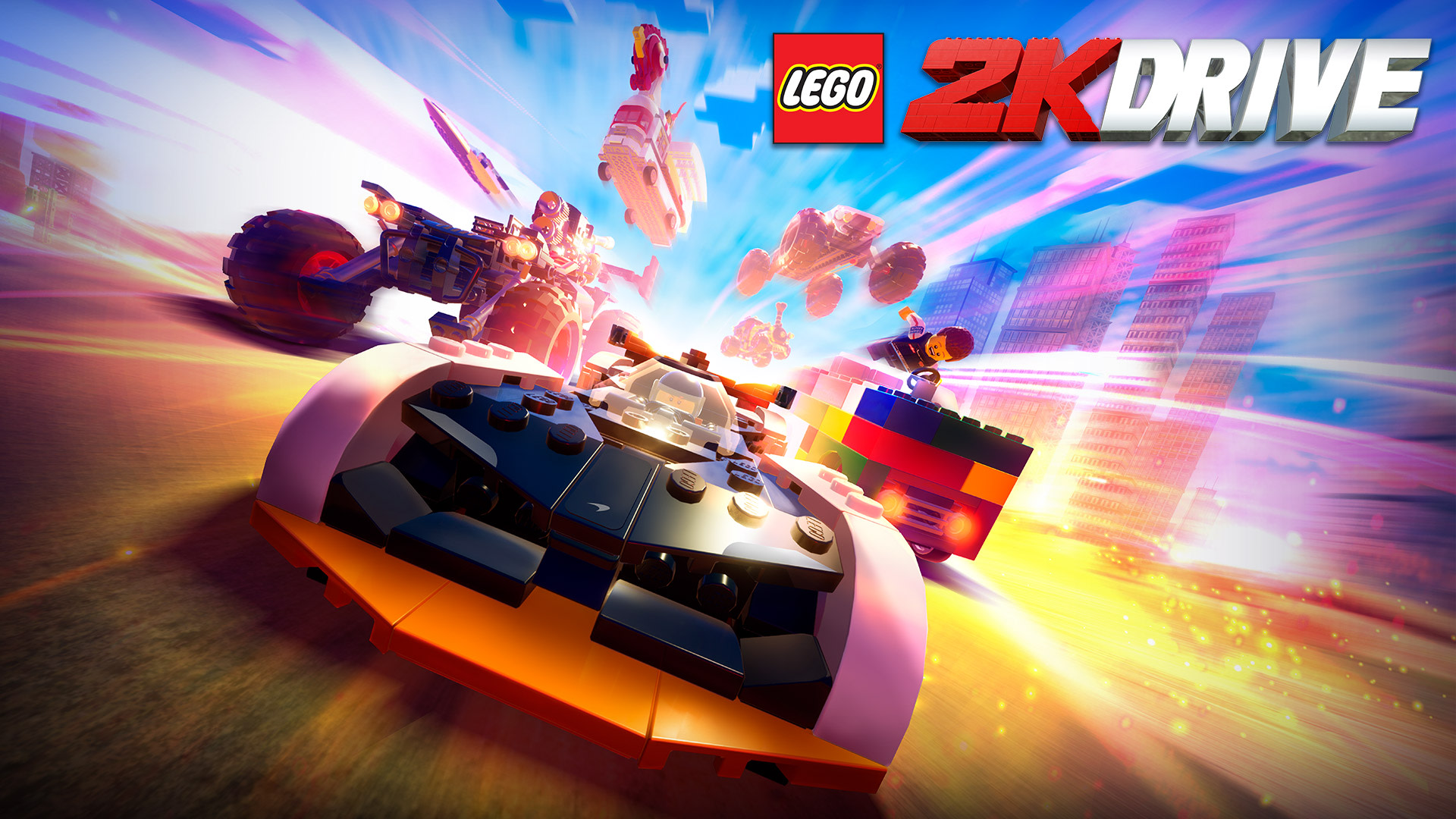 Aproveite a maior experiência de pilotagem de LEGO® em LEGO 2K Drive ...