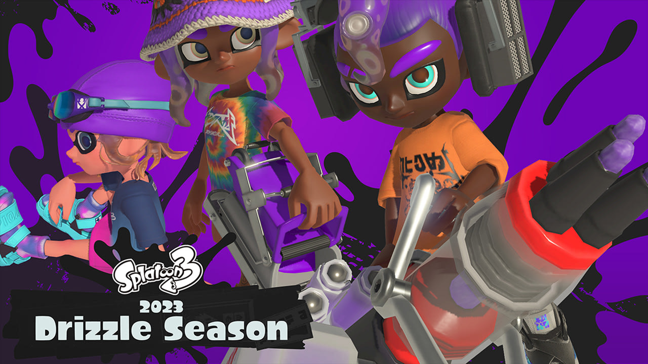 Drizzle Season 2023 kicks off on the Splatoon 3 game