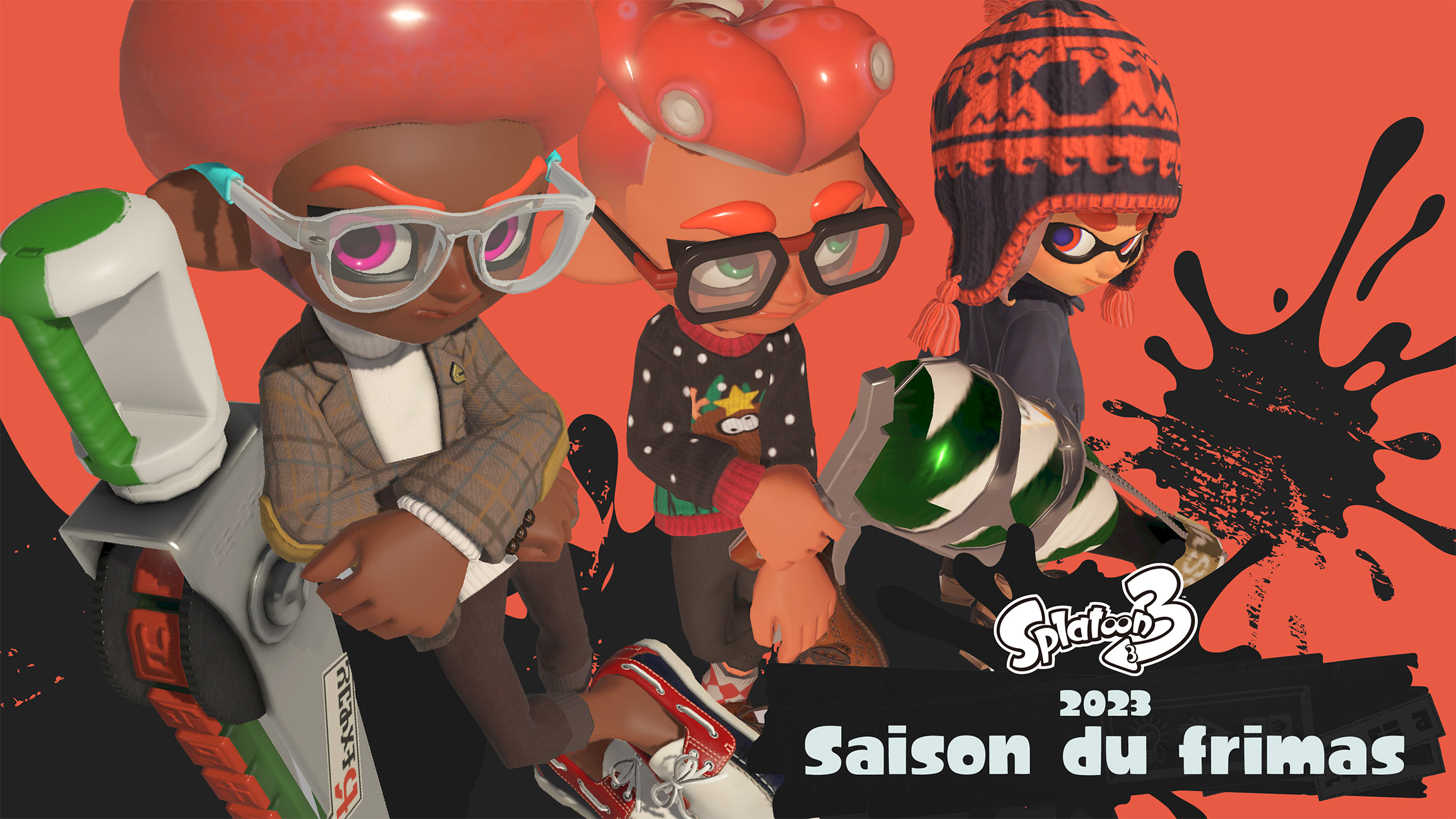 Encre à vue ! La prochaine saison de Splatoon 3 place la brrr très ...
