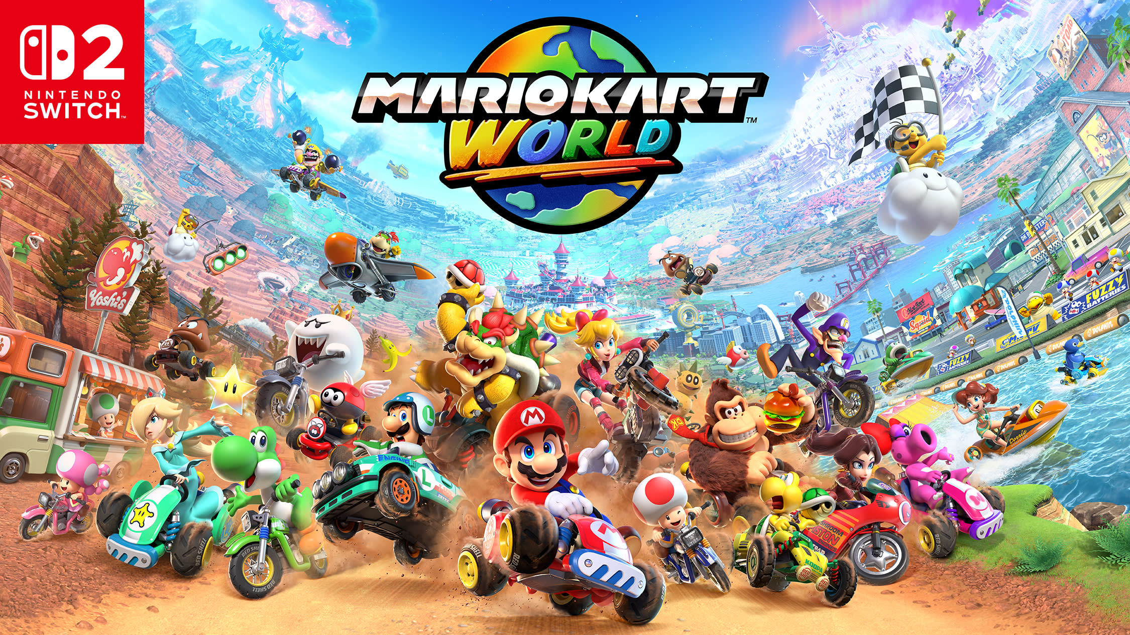 新品未使用MARIOKART WORLD Nintendo Switch オンライン限定価格】【Nintendo Switch 2 ソフト】マリオカート