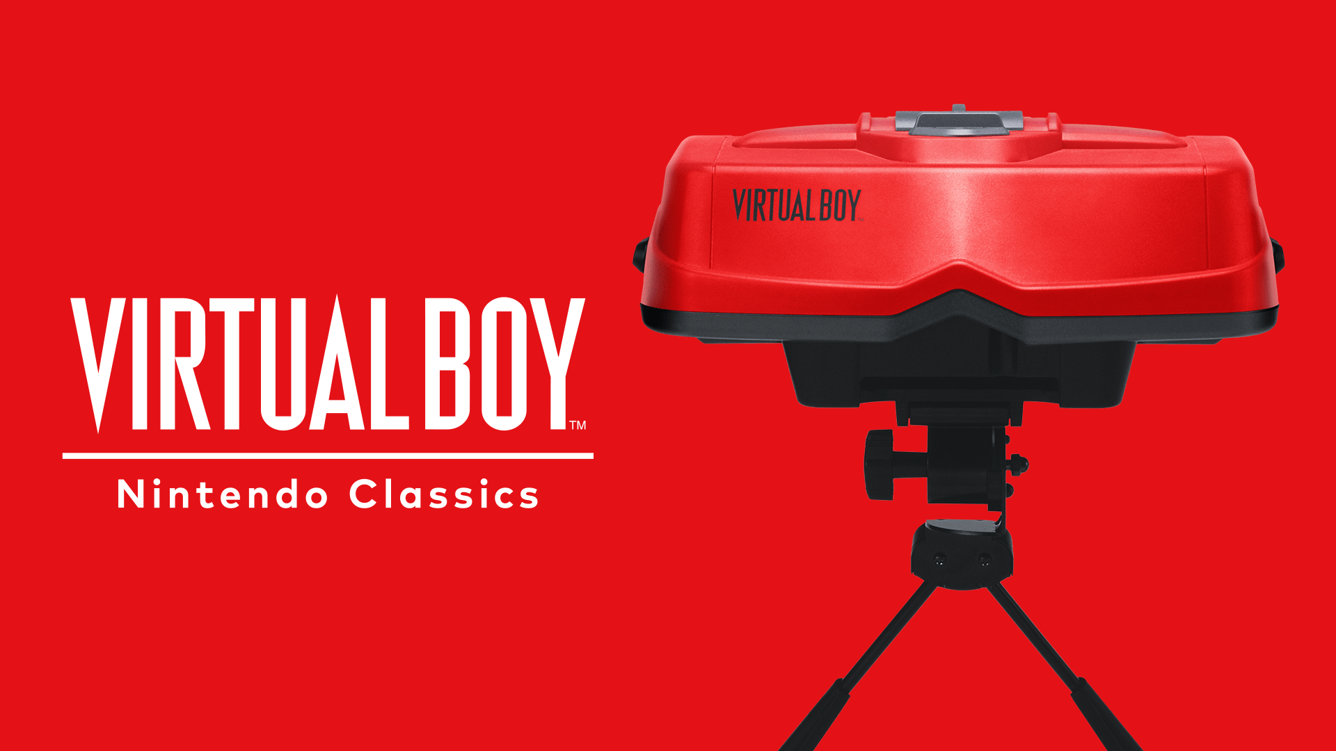 Games from the Virtual Boy system are coming soon to Nintendo