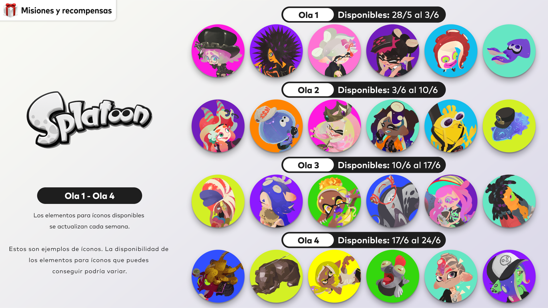 ¡Los elementos icónicos inspirados en el juegos Splatoon están aquí por ...