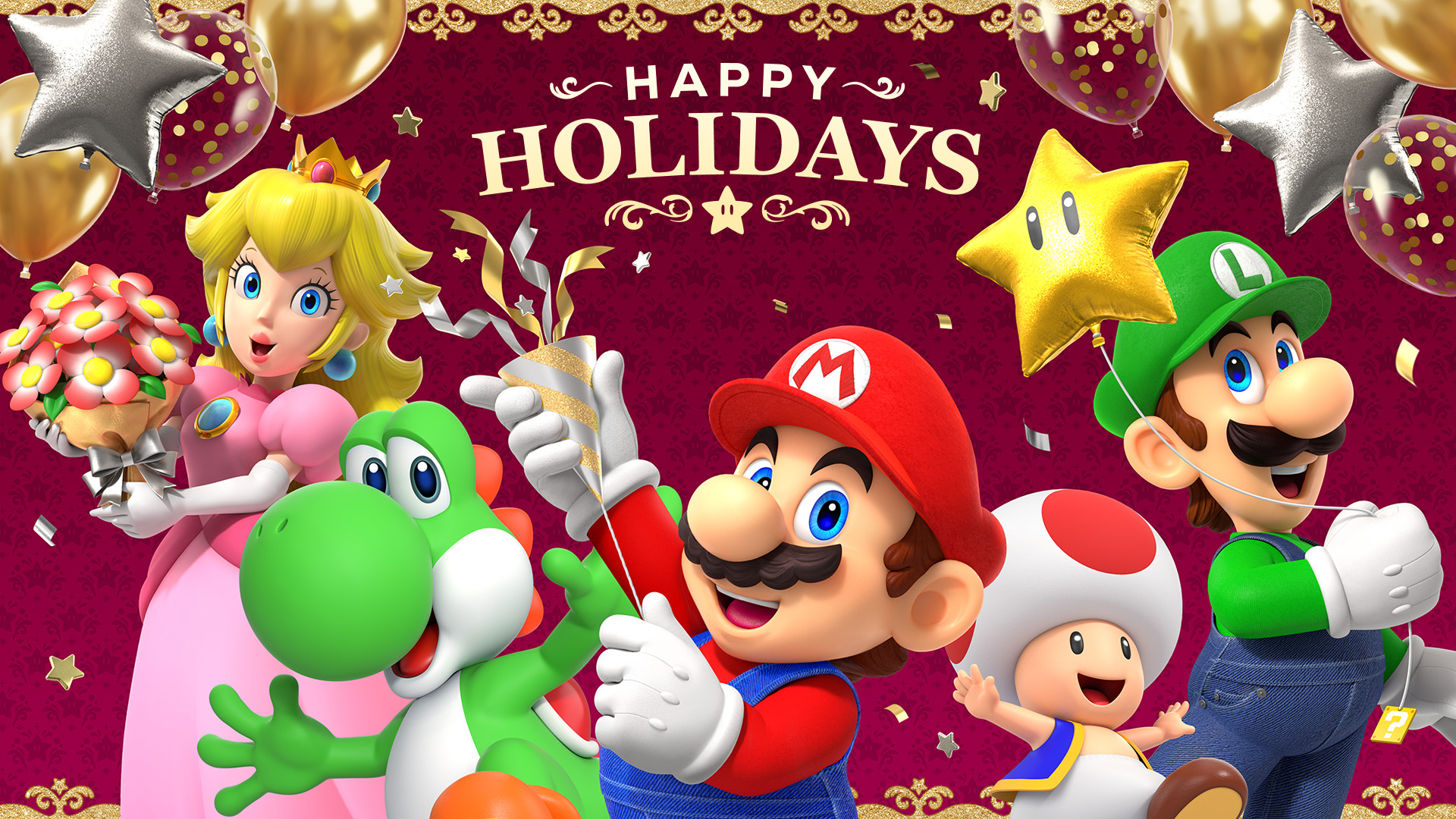 Light up the season with exclusive holiday merchandise at Nintendo