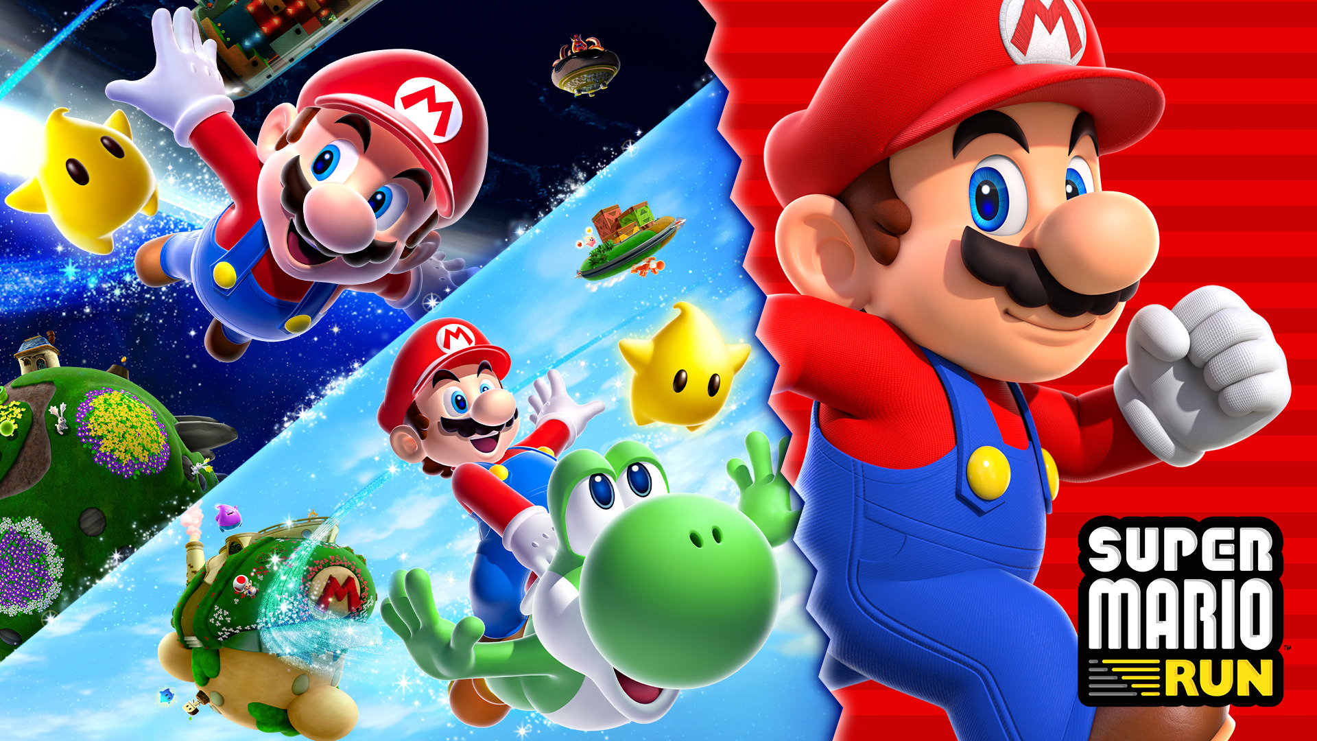 Super Mario Run celebrates Super Mario Galaxy + Super Mario Galaxy 2 ...