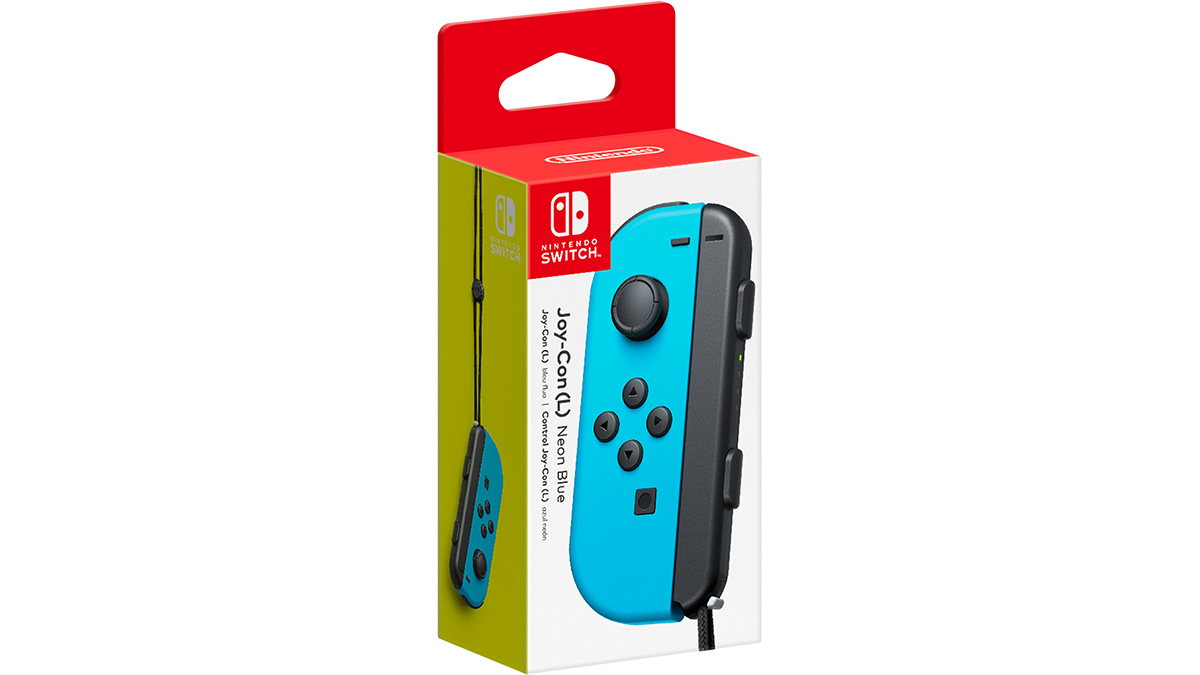 Joy-Con (L) - Neon Blue - Hardware - Nintendo - Nintendo