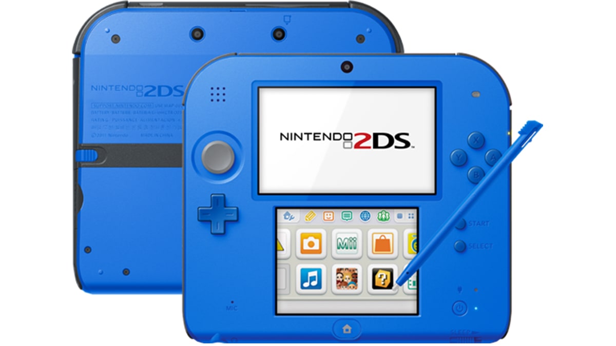 Nintendo Switch Nintendo 2DSLL Nintendo 2DS - Electric Blue 2 - Refurbished - Nintendo