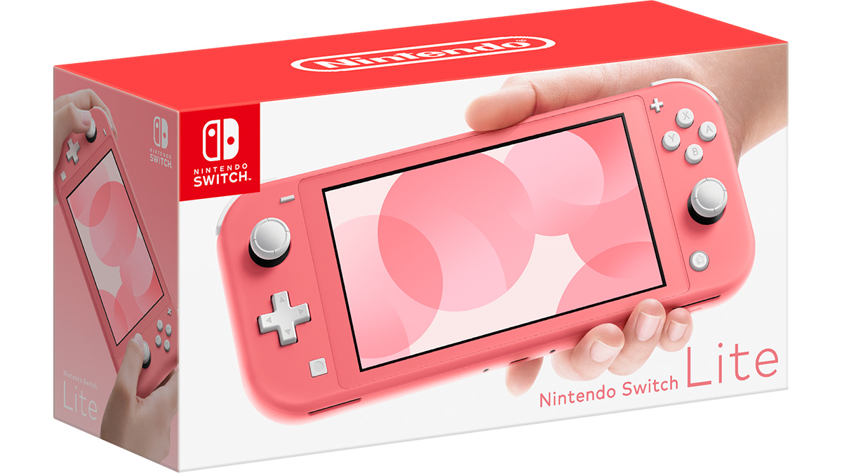 Nintendo Switch Lite Gaming Console, Coral - Walmart.com