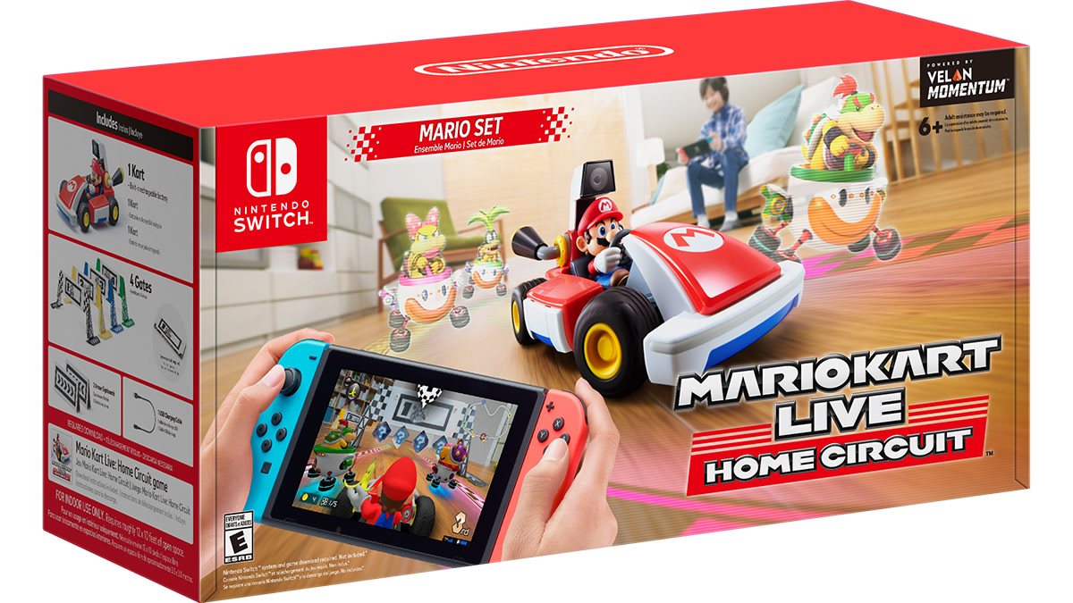 スーパーセール 50％（福袋 Circuit Home Live: Kart Mario Mario Switch Nintendo for Set ニンテンドースイッチアクセサリー