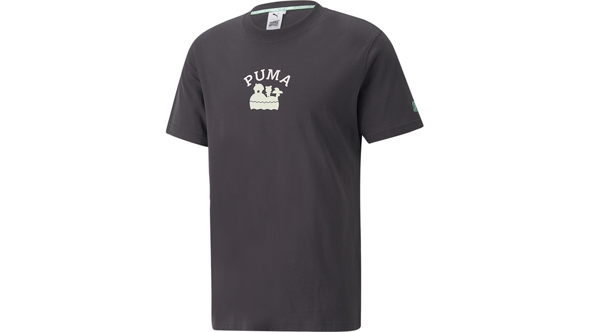 Phantom Black PUMA x Animal Crossing Kids Tee Merchandise Nintendo Official Site