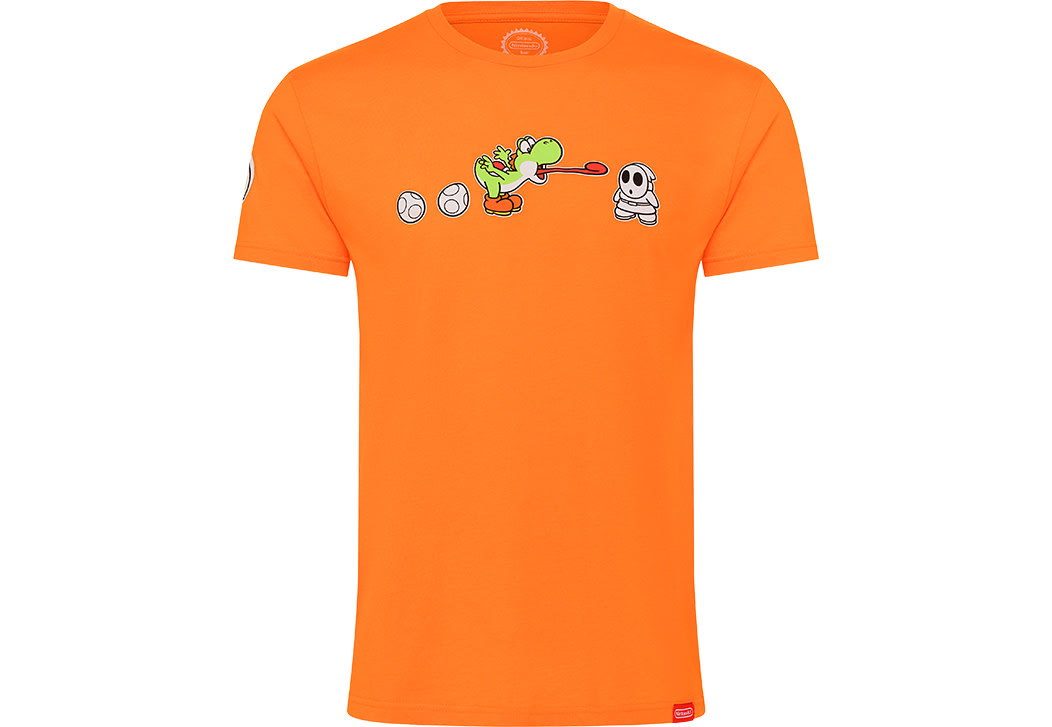 Yoshi with Enemy T-shirt - Orange - 3XL - Nintendo Official Site