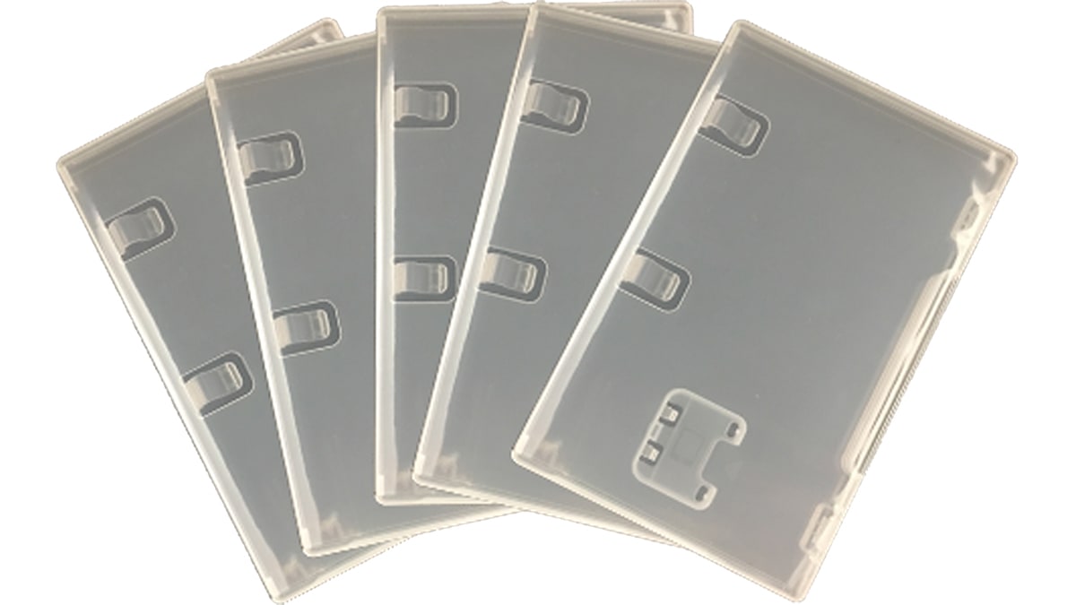 Lot Of 10 Clear Replacement Game Cases For Nintendo Switch - By Mars Device