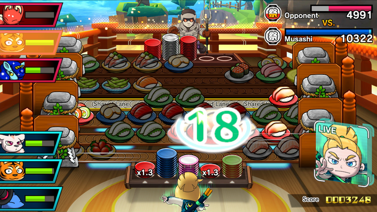 Sushi Striker™: The Way of Sushido for Nintendo Switch