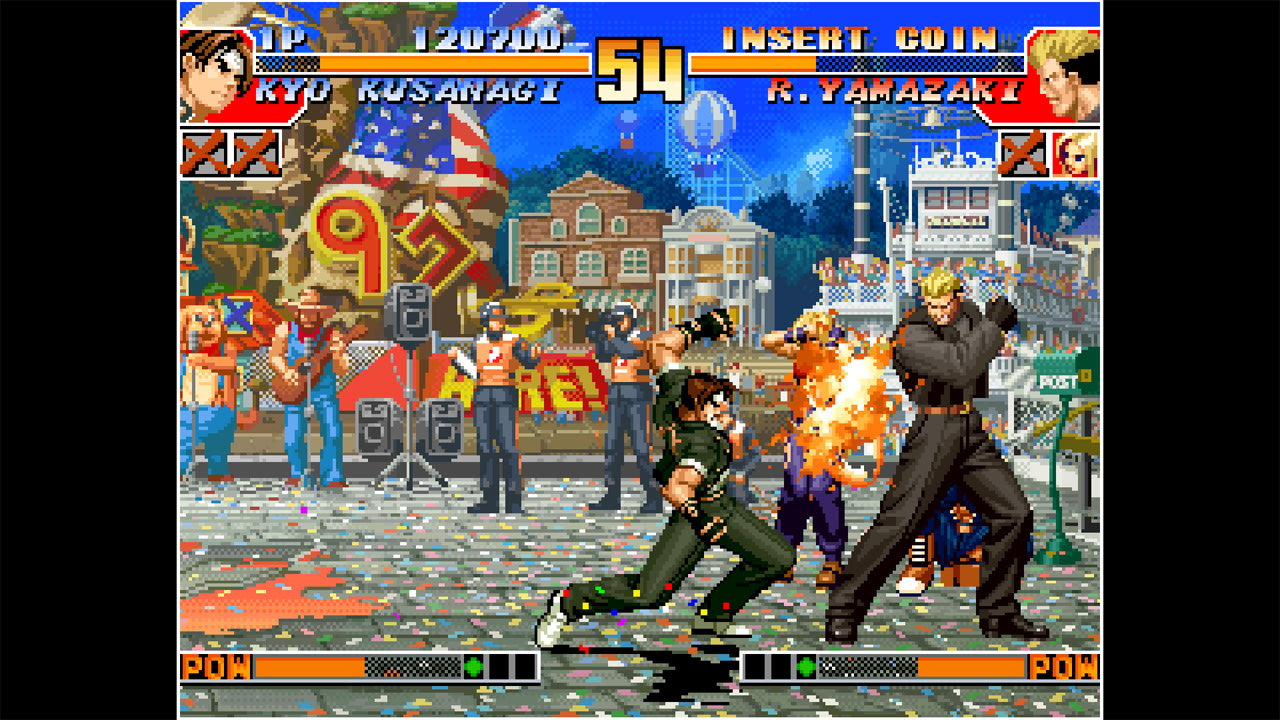 ロムカセット NEOGEO SNK 動作確認済み 帯・プラバン付☆ '97 ザ・キング・オブ・ファイターズ KOF'97 MVS
