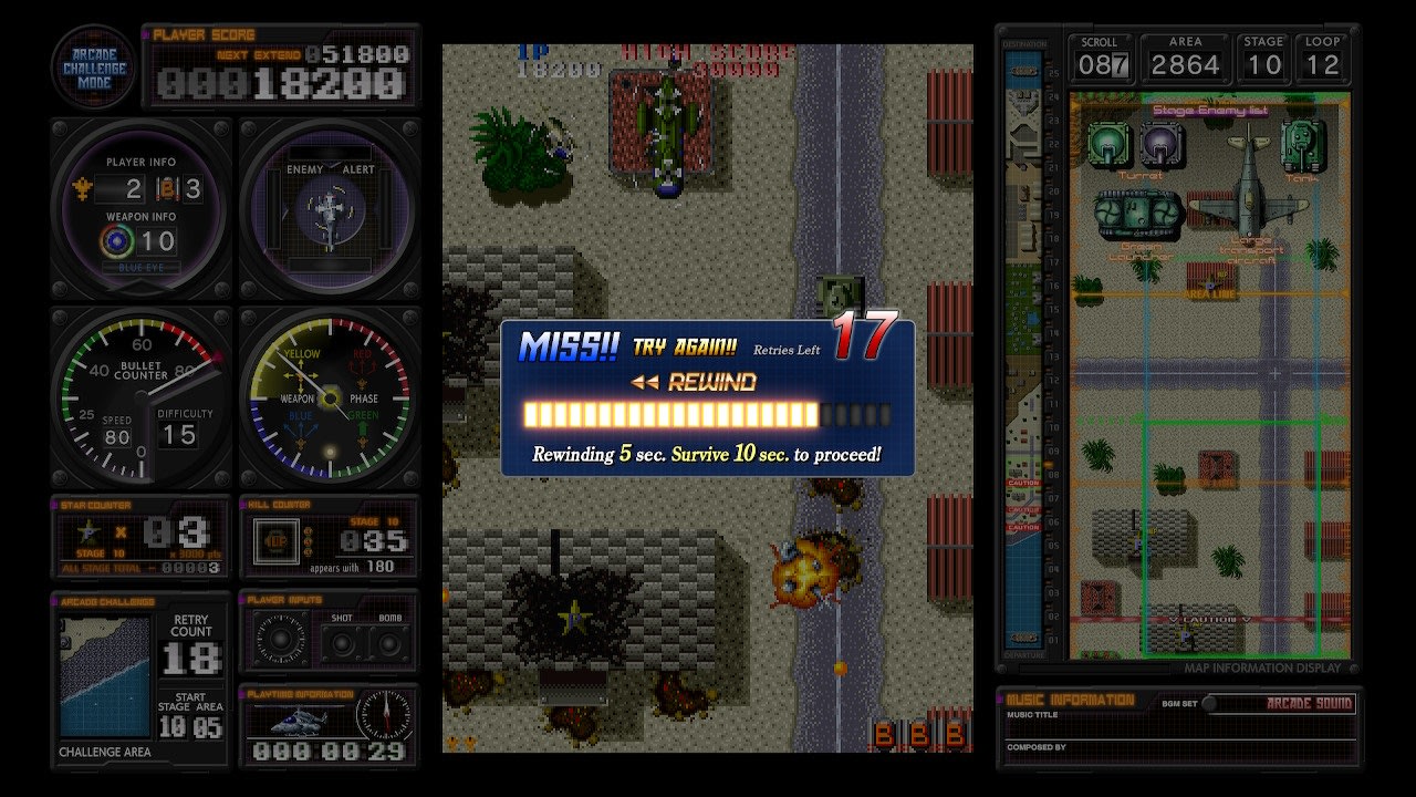 Kyukyoku TigerHeli -TOAPLAN ARCADE GARAGE- for Nintendo