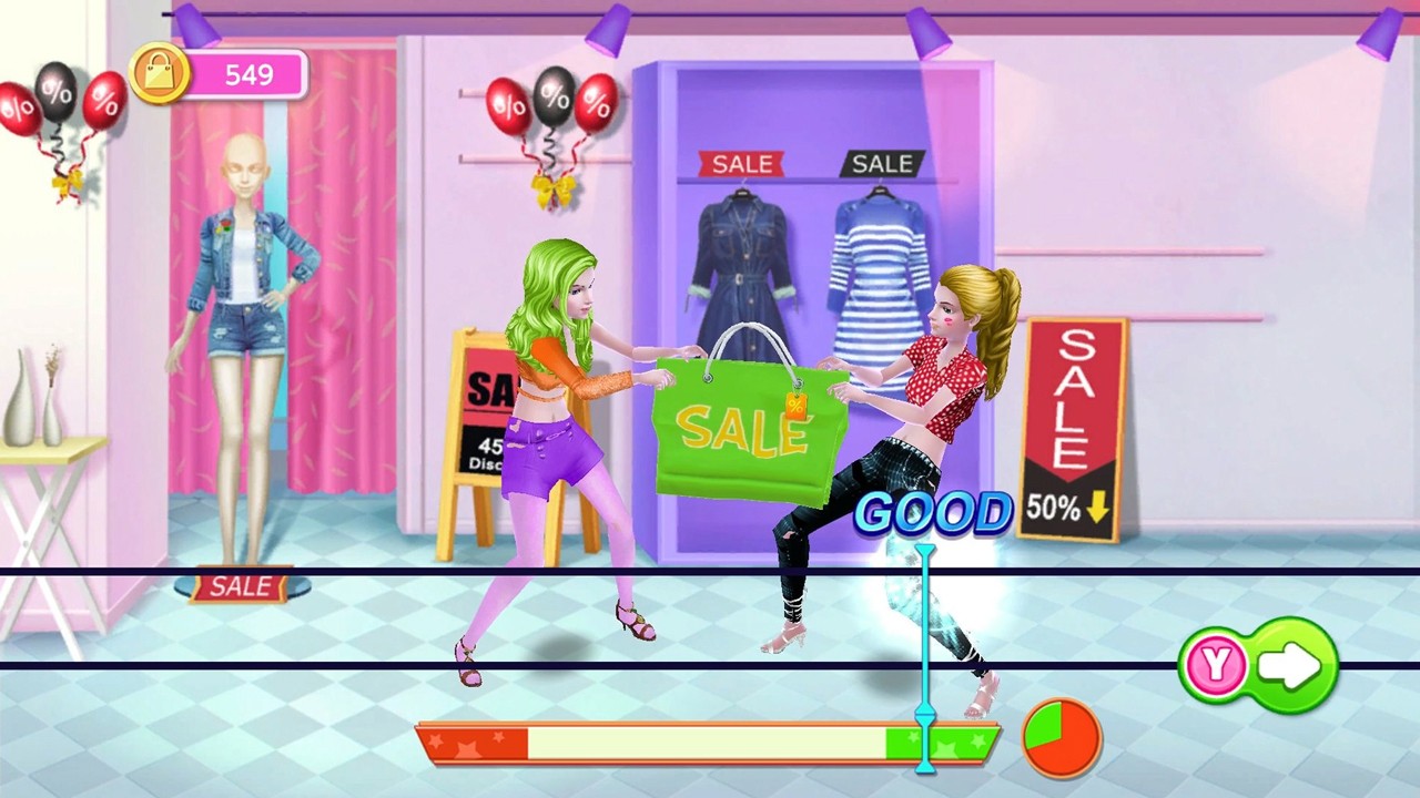 Mall fashion girl game