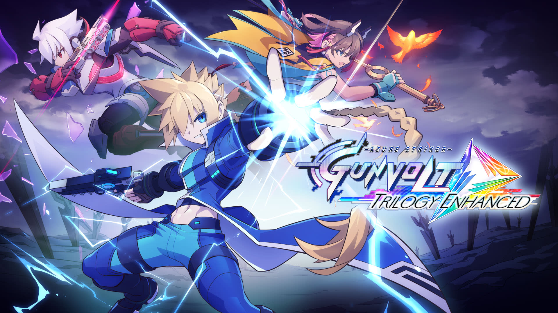 Azure Striker Gunvolt Trilogy Enhanced for Nintendo Switch