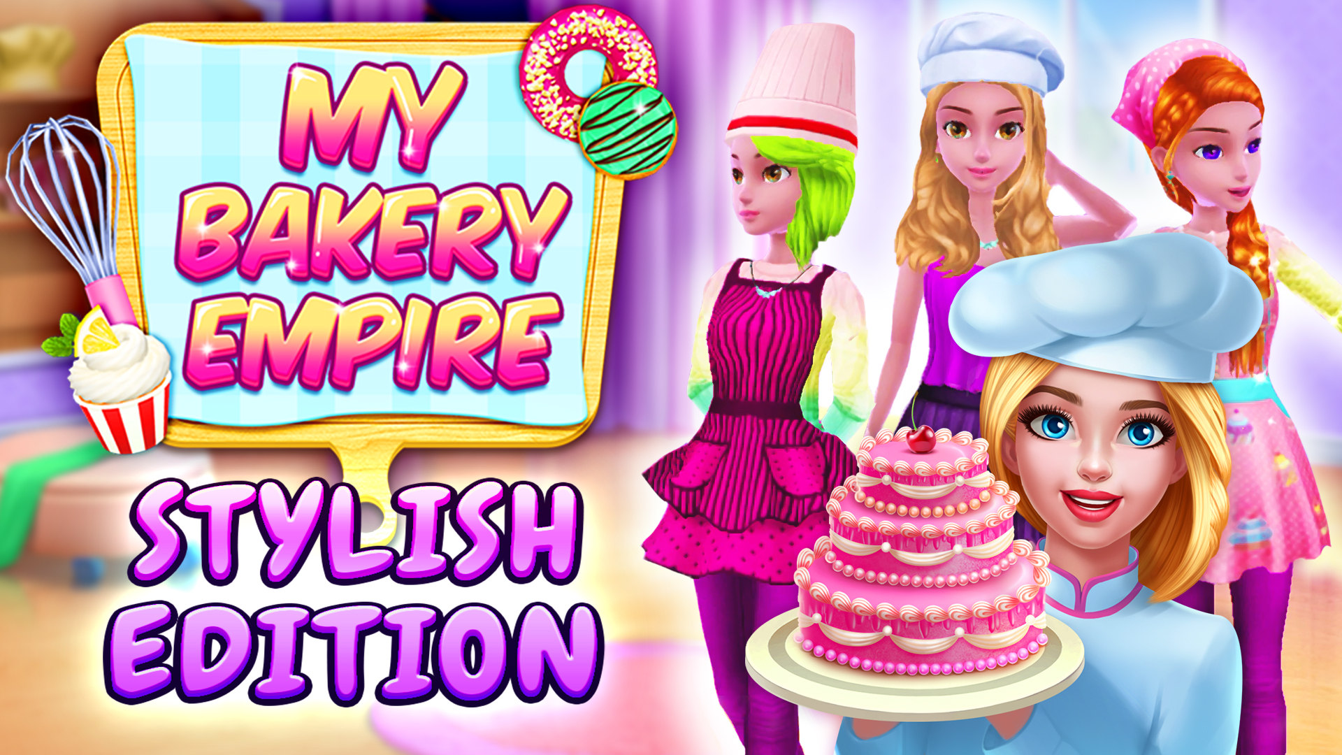 My Bakery Empire Bake Barbie Cake Game Online Barbie Games Cooking