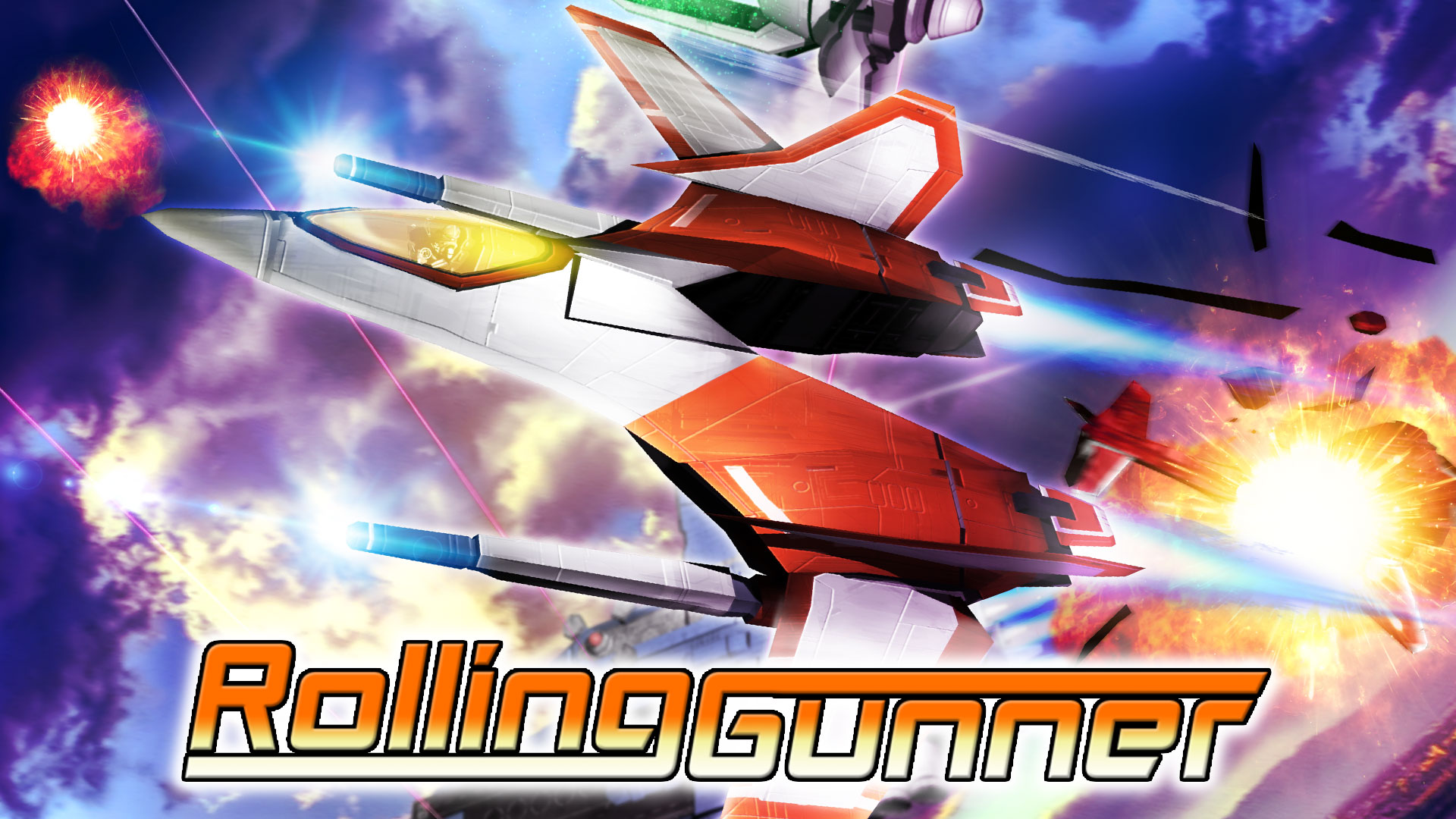 Trader Games - ROLLING GUNNER+OVERPOWER COLLECTOR S EDITION  STRICTLY Limited 2000ex Switch Euro New Enjp
