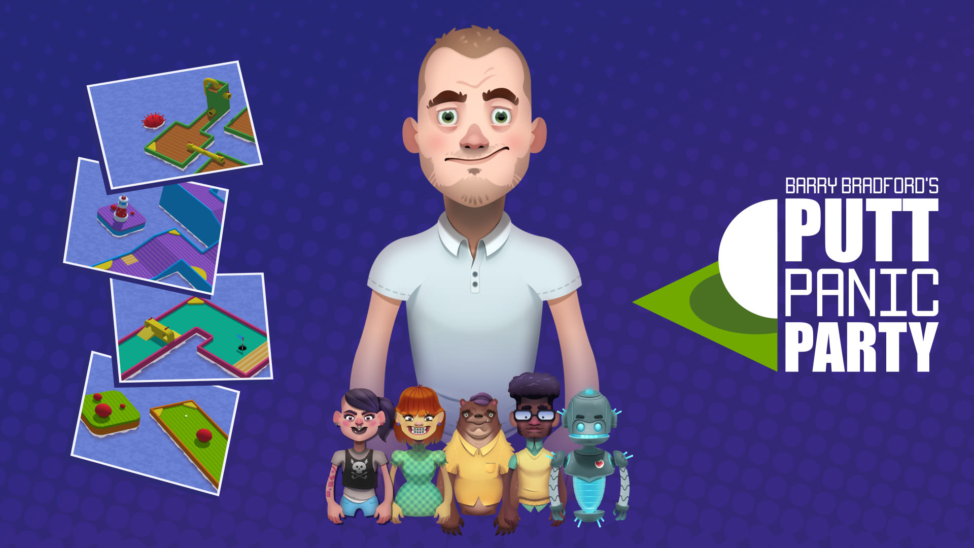 Nintendo Switch Barry Barry Bradford's Putt Panic Party for Nintendo Switch - Nintendo