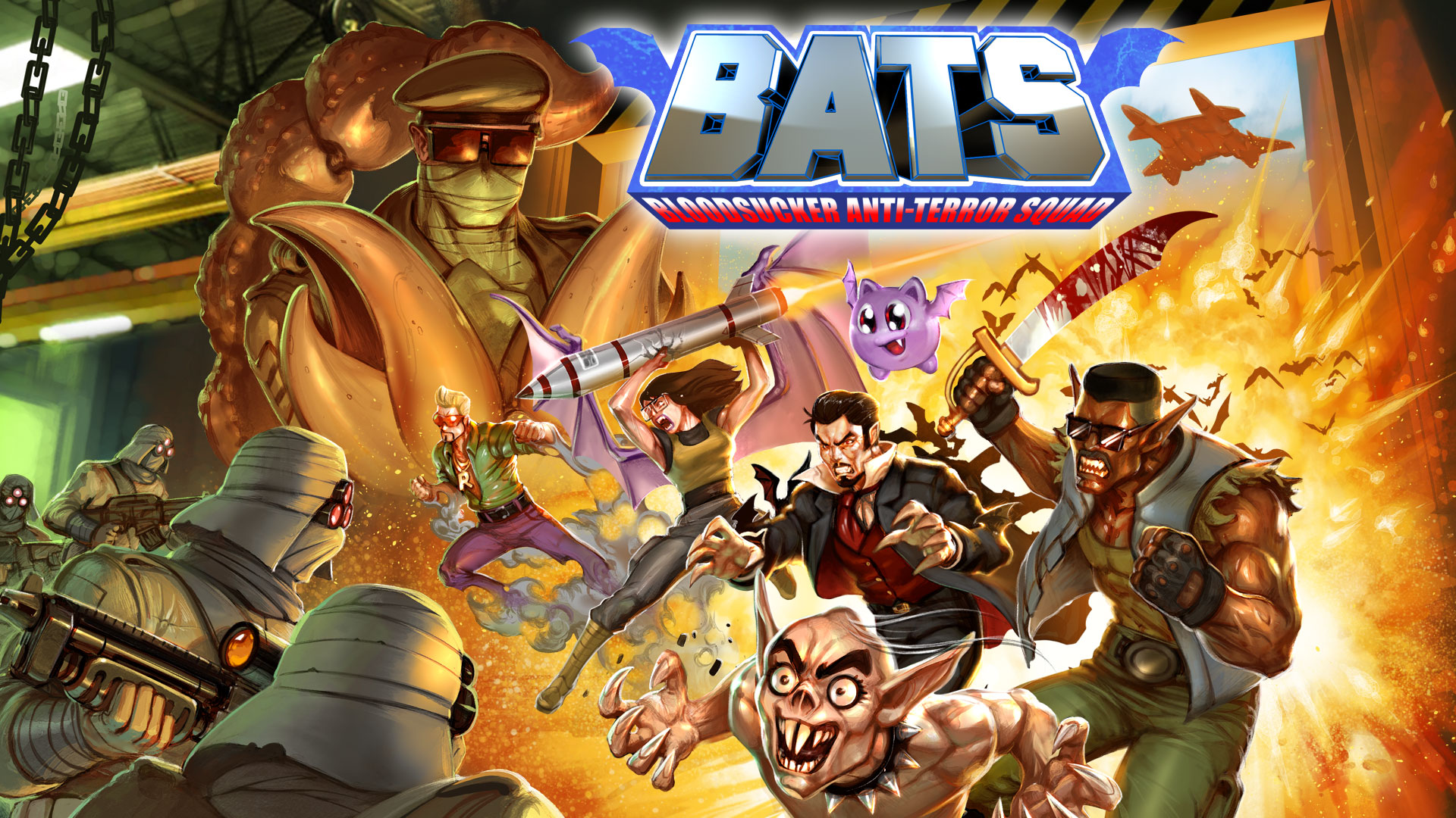 ニンテンドー3DS/2DS SW BATS : Bloodsuckers anti-terror squad BATS Bloodsuckers : SW ニンテンドー3DS/2DS squad anti-terror