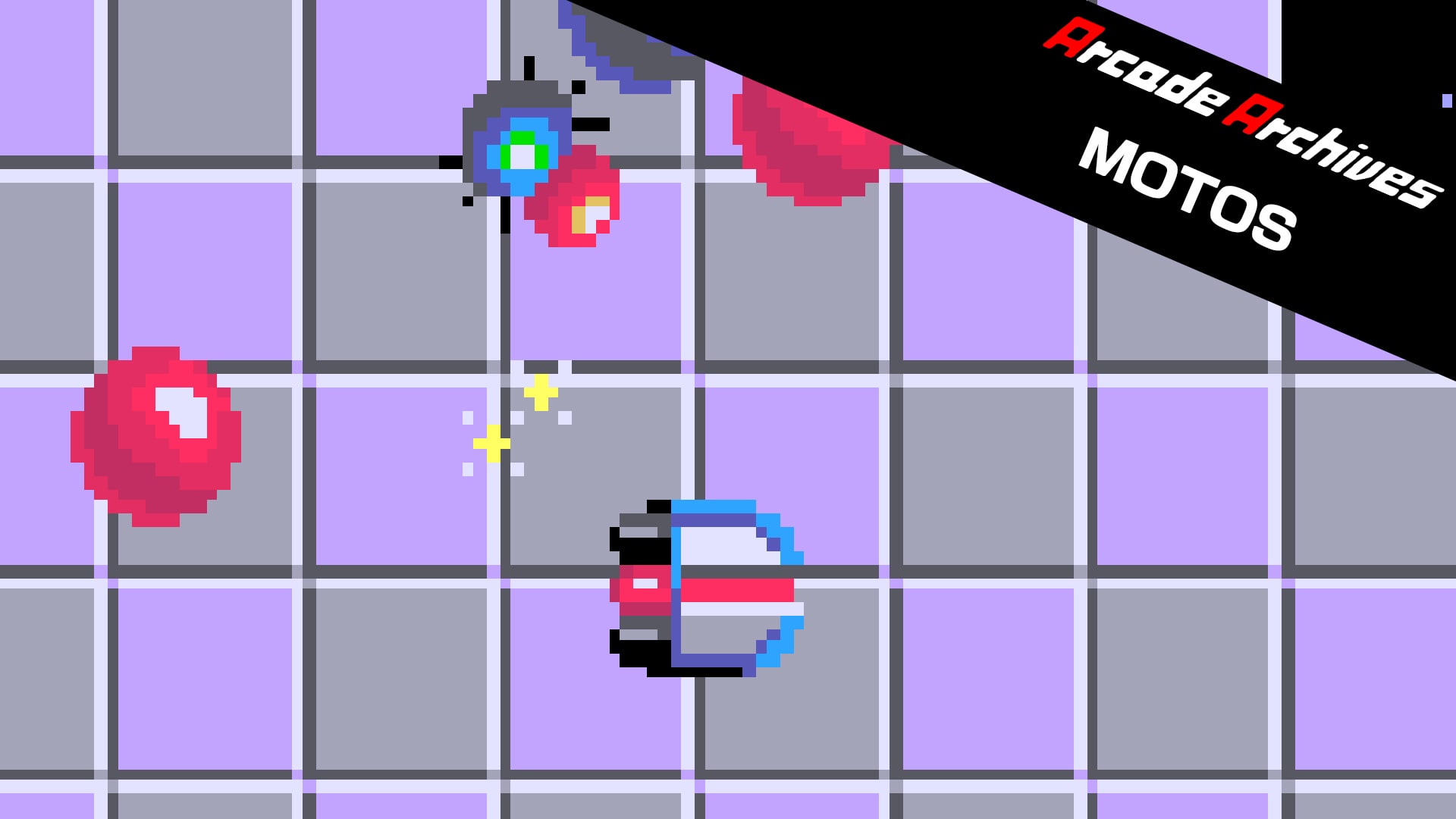 パンフレット チラシ アーケードゲーム namco Motos