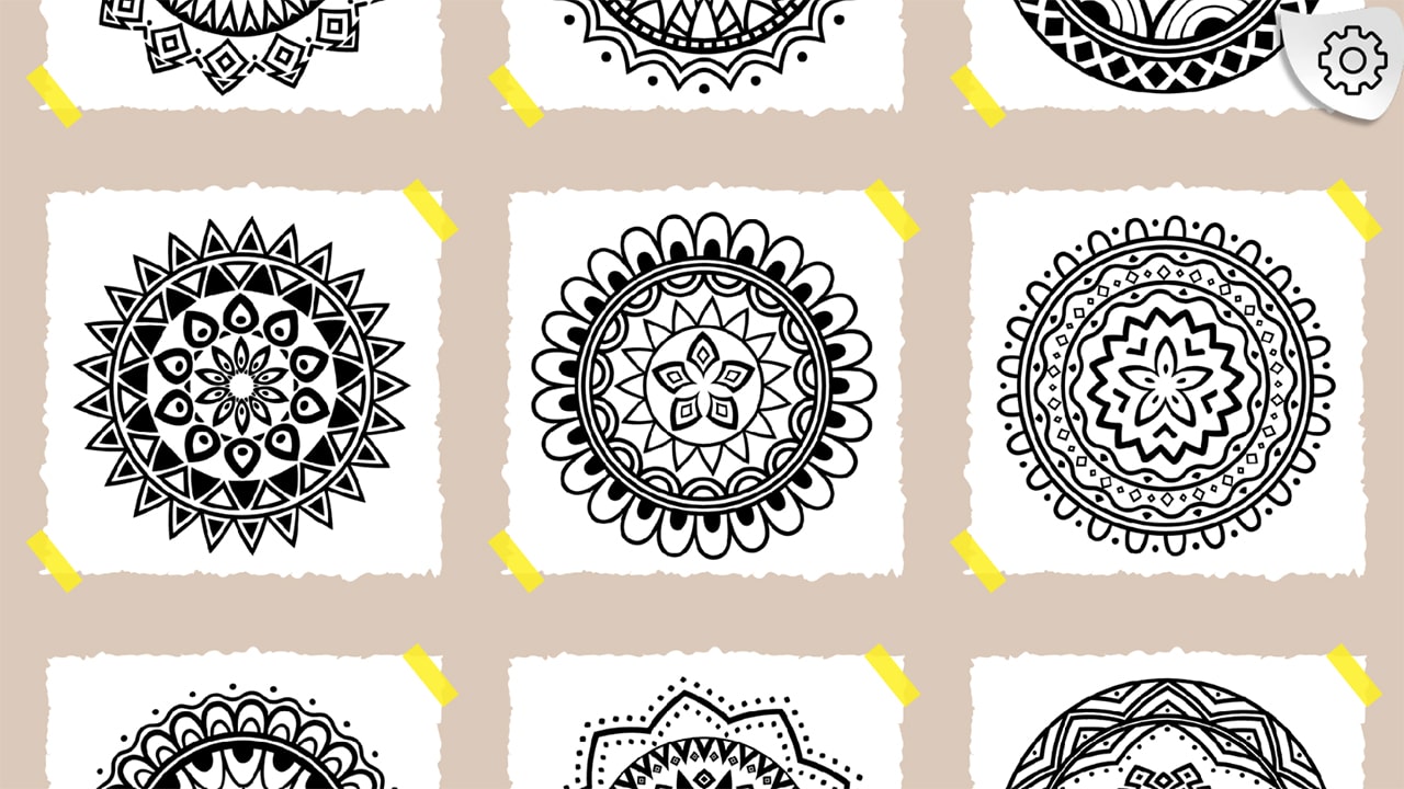 Coloring Book: Mandalas screenshot