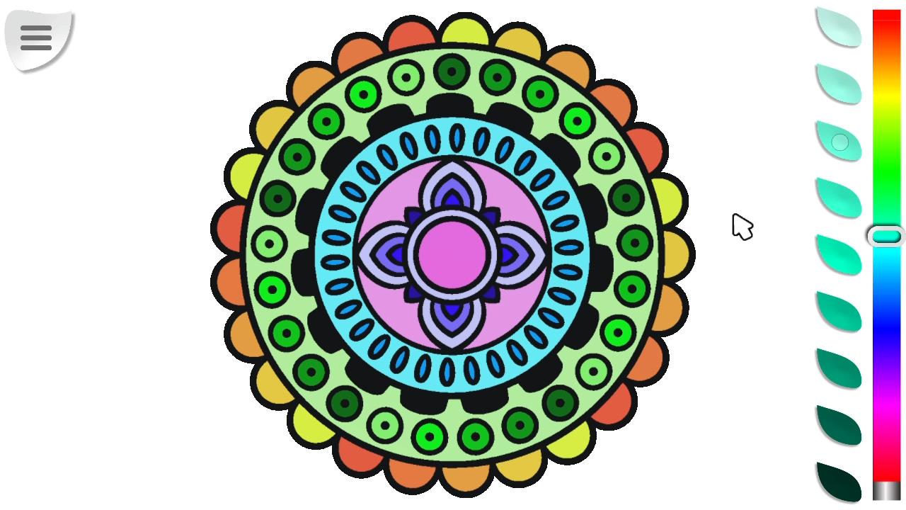 Coloring Book: Mandalas screenshot