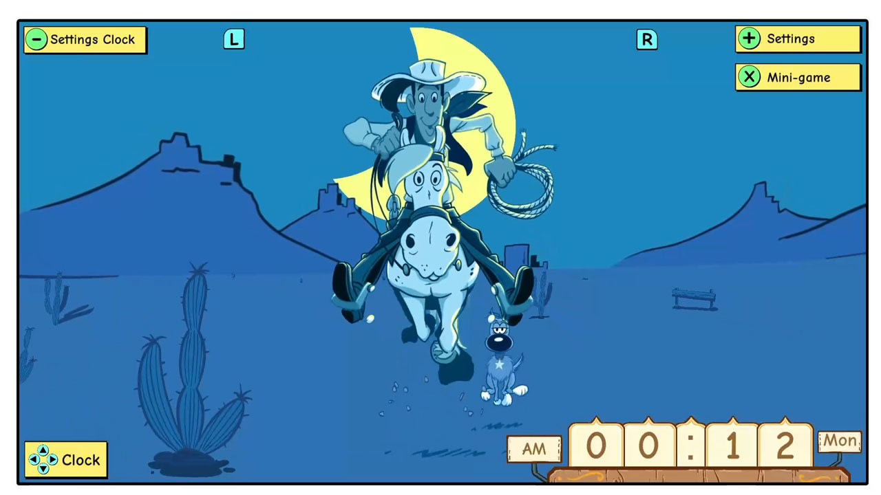 Lucky Luke - Clock screenshot