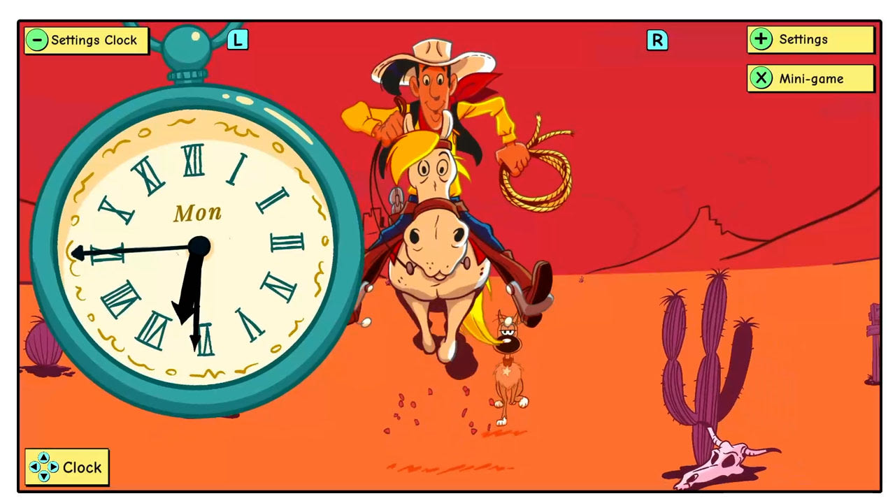 Lucky Luke - Clock screenshot
