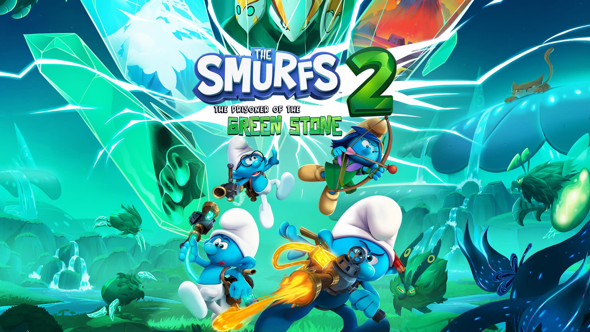 Nintendo Switch The Smurfs 2: The Prisoner of the Green. Nintendo Switch Smurfs 2: the of The Prisoner The Green.