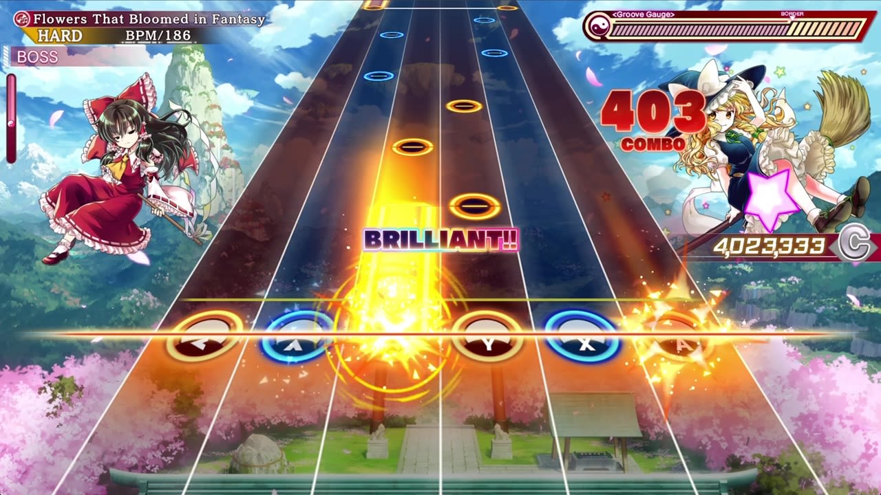 Touhou Danmaku Kagura Phantasia Lost for Nintendo Switch