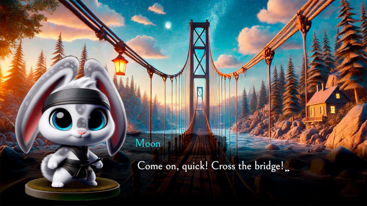 The Super Bunnies: Scarlet Wonder Ninjas screenshot