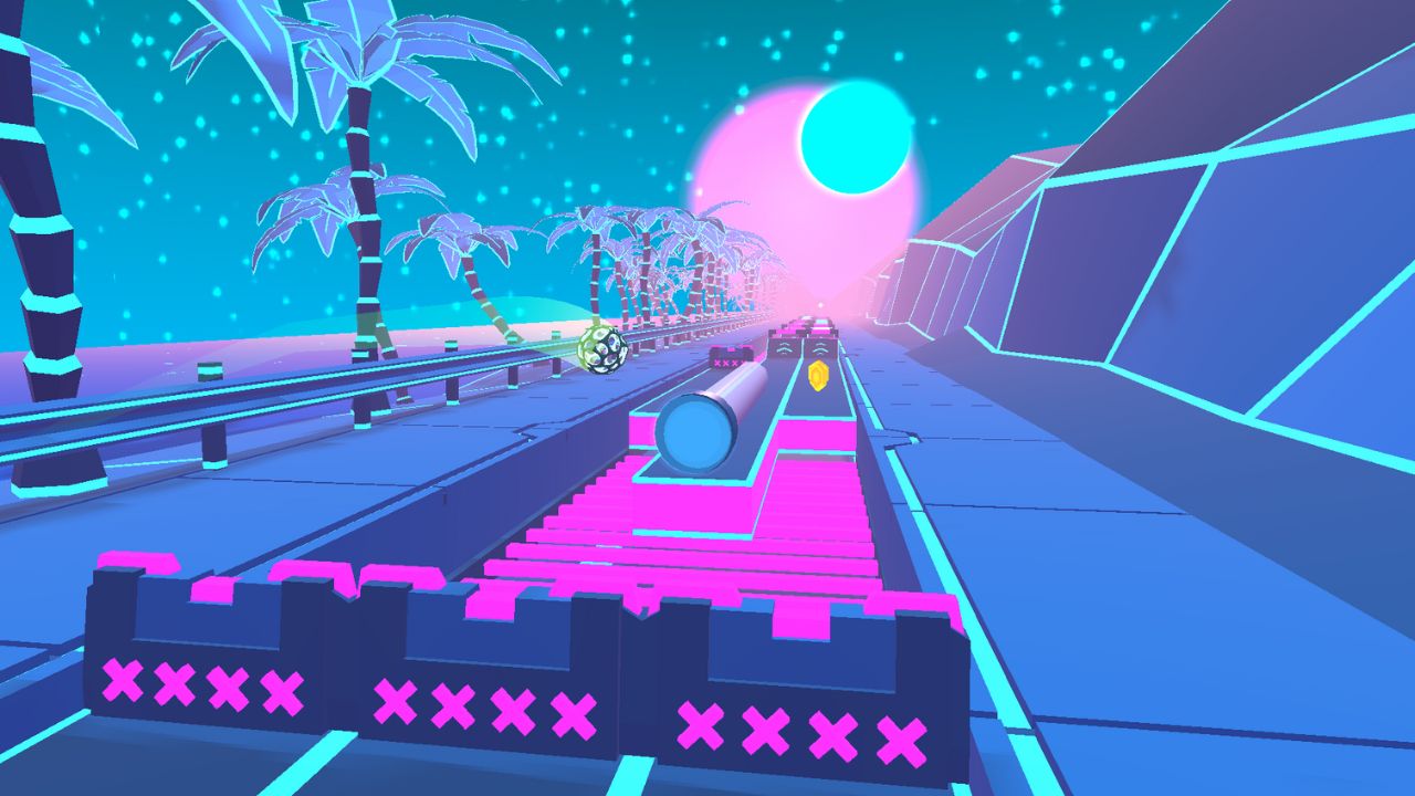Neon Roller screenshot