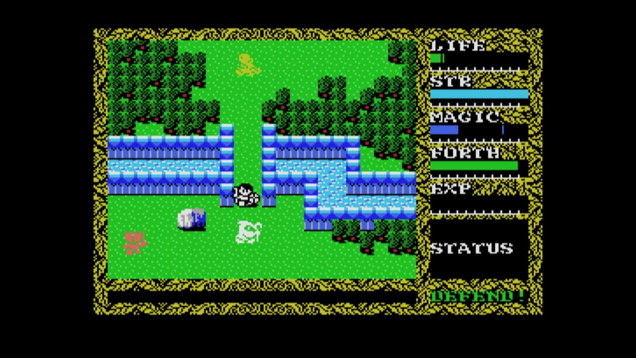 EGGCONSOLE HYDLIDE II MSX screenshot