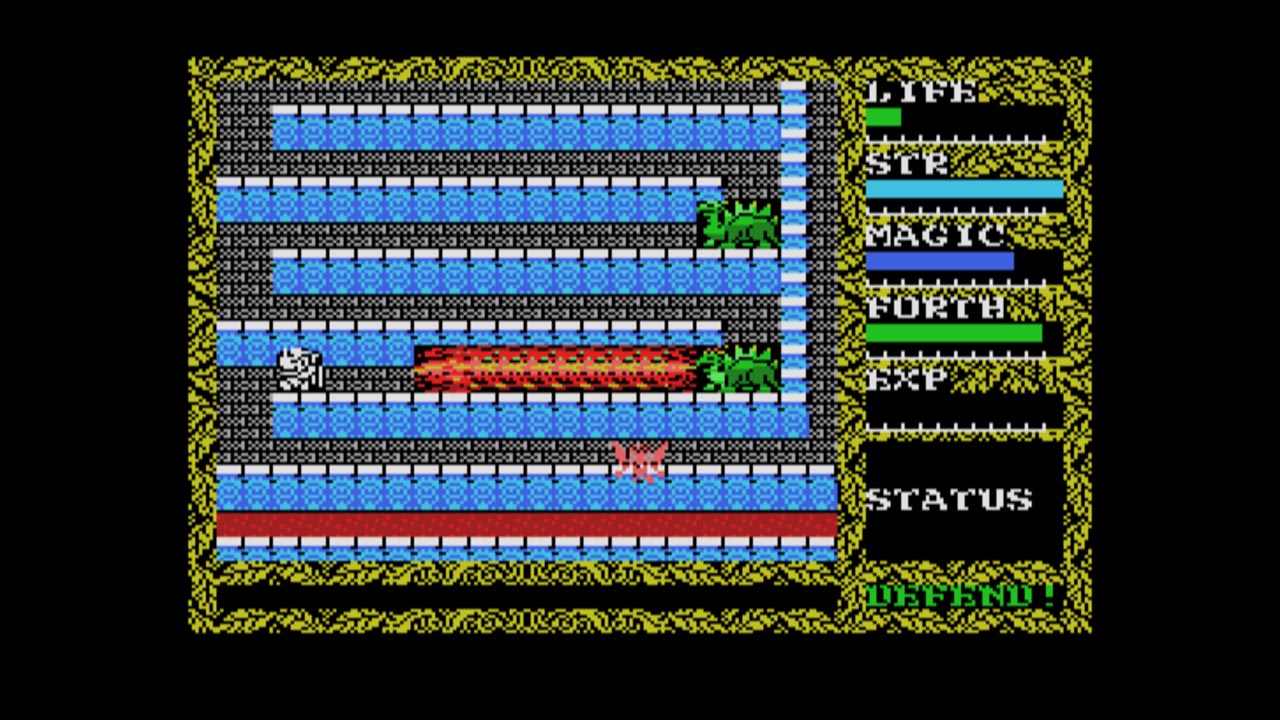 EGGCONSOLE HYDLIDE II MSX screenshot