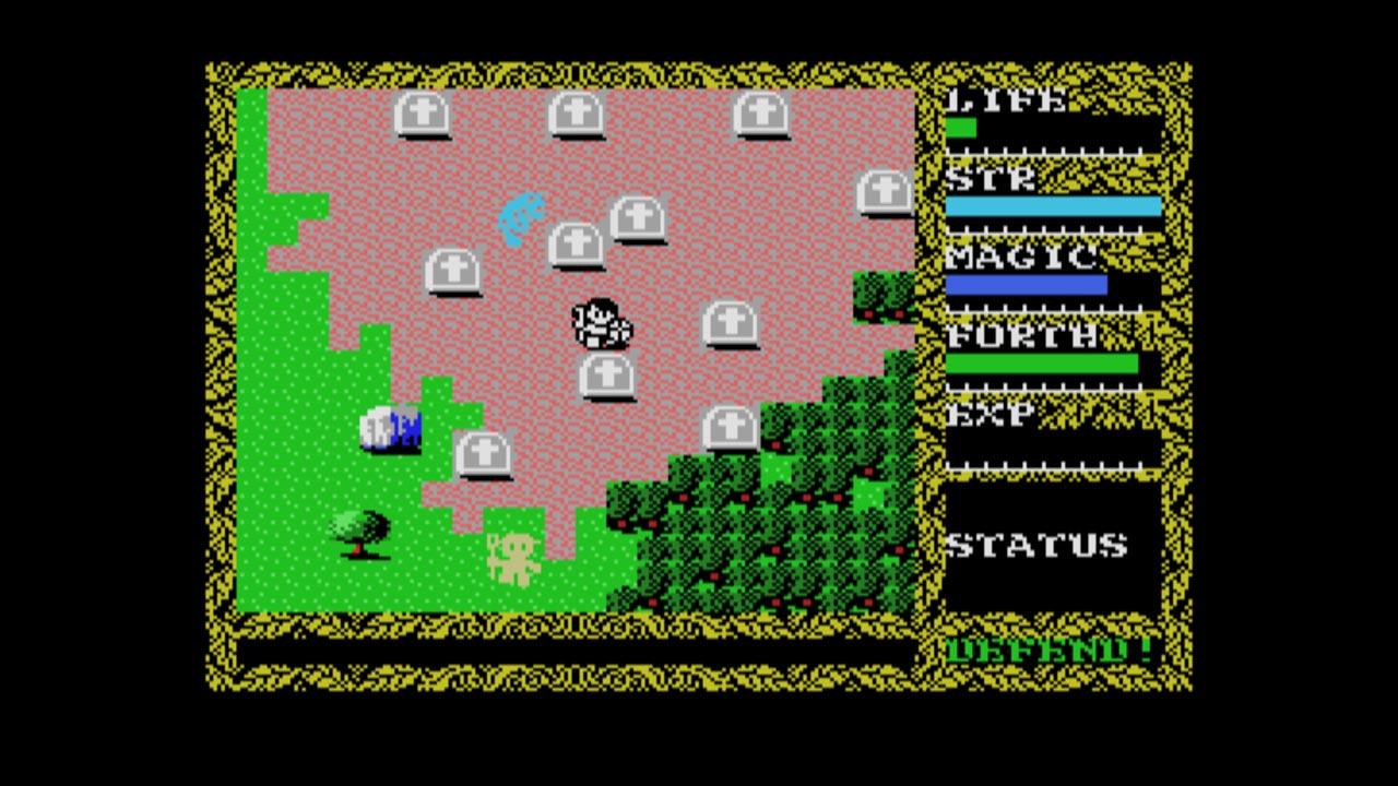 EGGCONSOLE HYDLIDE II MSX screenshot