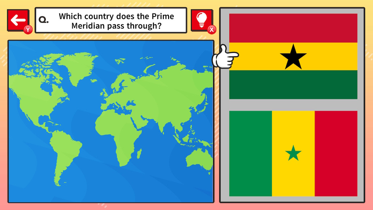 Extreme! 2-Choice Flag Quiz screenshot