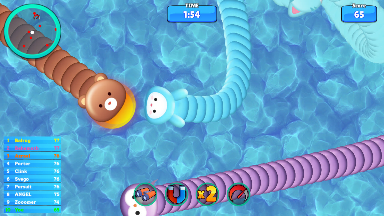 Fluffy Snakes screenshot