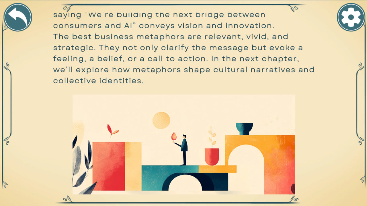 Mastering Metaphors screenshot