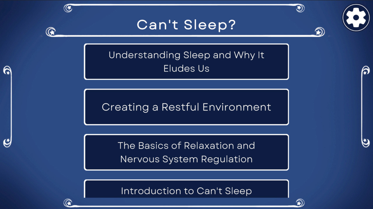 Can't Sleep? Meditation, Deep Rest, and Relaxation screenshot