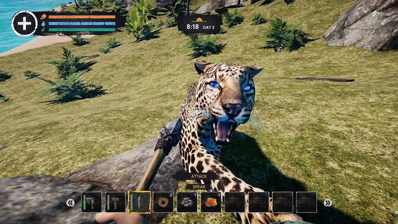 Ocean Shark Survival - Float Home Builder Simulator screenshot