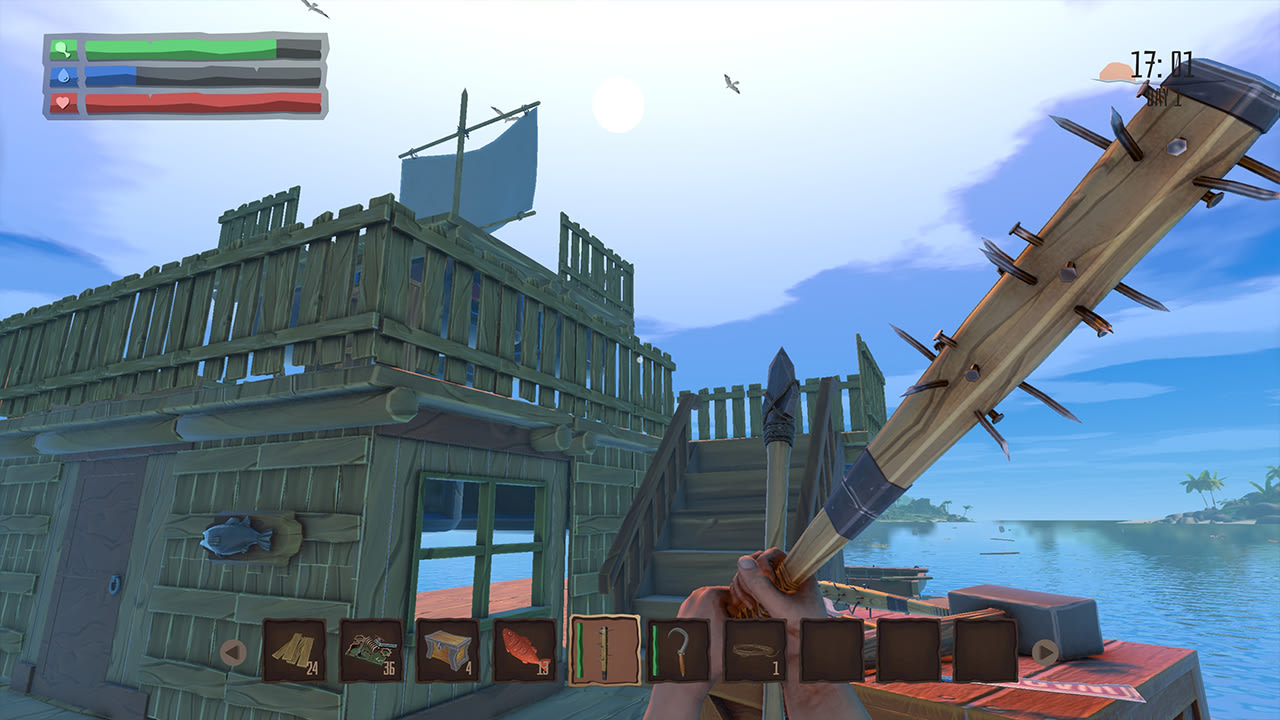 CASTAWAY SURVIVAL IN OCEAN - Build Your Own Raft, Craft screenshot